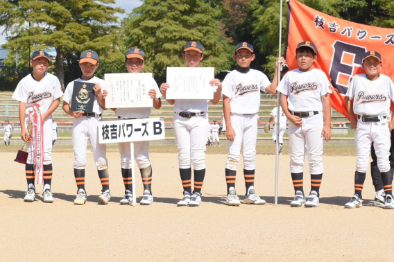 Bチーム　第8回須磨寺旗争奪少年・少女野球大会　準優勝